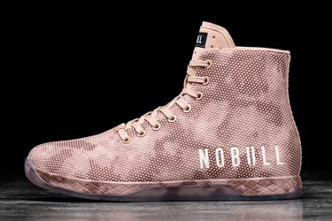 Nobull Superfabric High-Top Tie-Dye Men's Trainers Rose | Australia (MT2793)